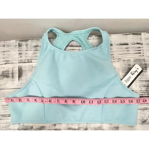 Dippin Daisy’s Swim Top Women’s Sz XL Blue(Crystal) Scuba Material Swimwear NWT - Picture 9 of 11